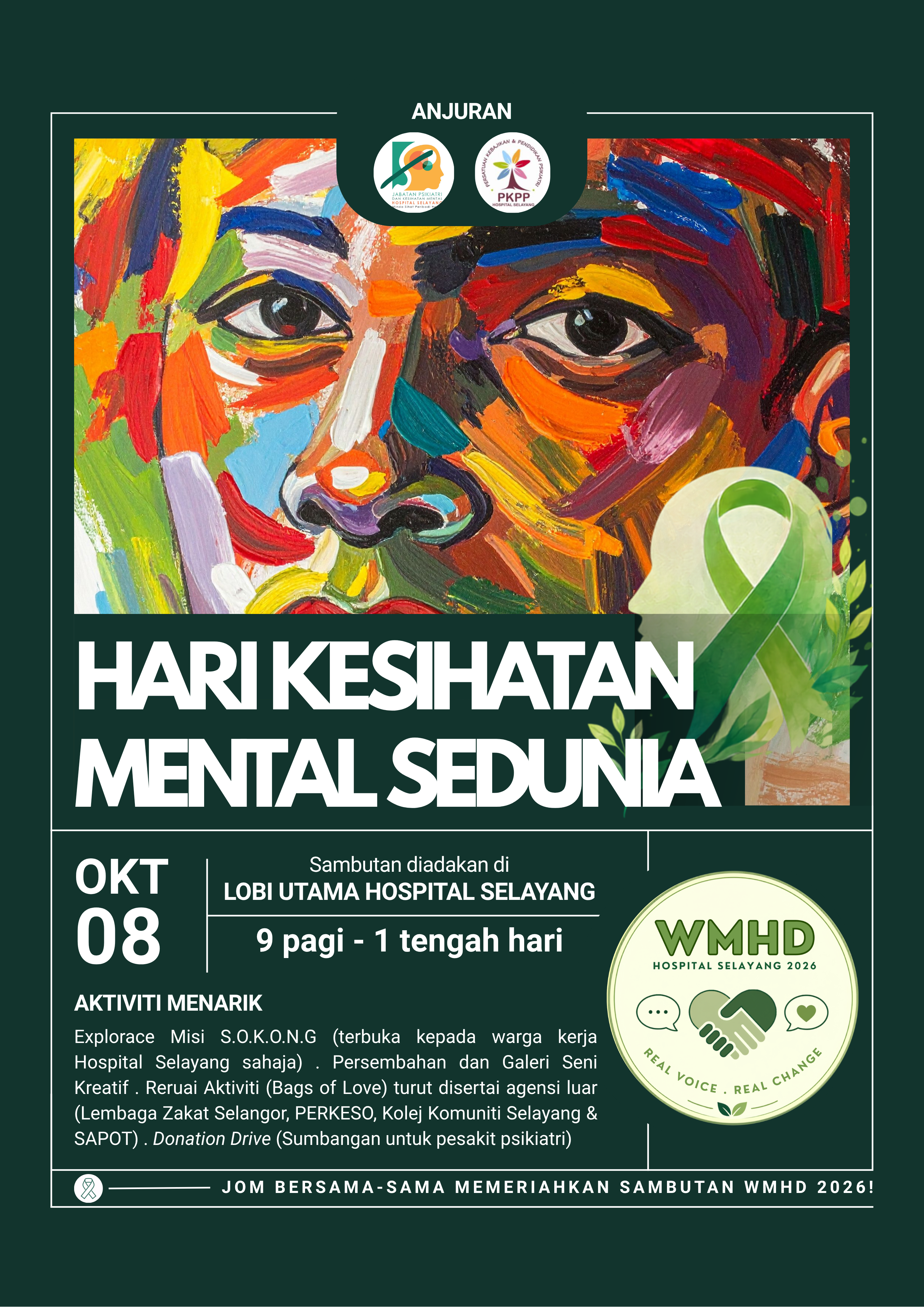 Poster Hebahan WMHD 2026 Hospital Selayang